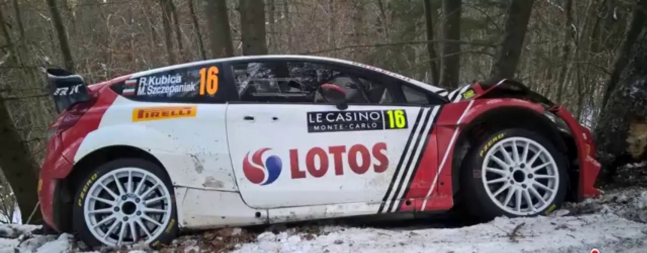 Kubica incidente Montecarlo 2016