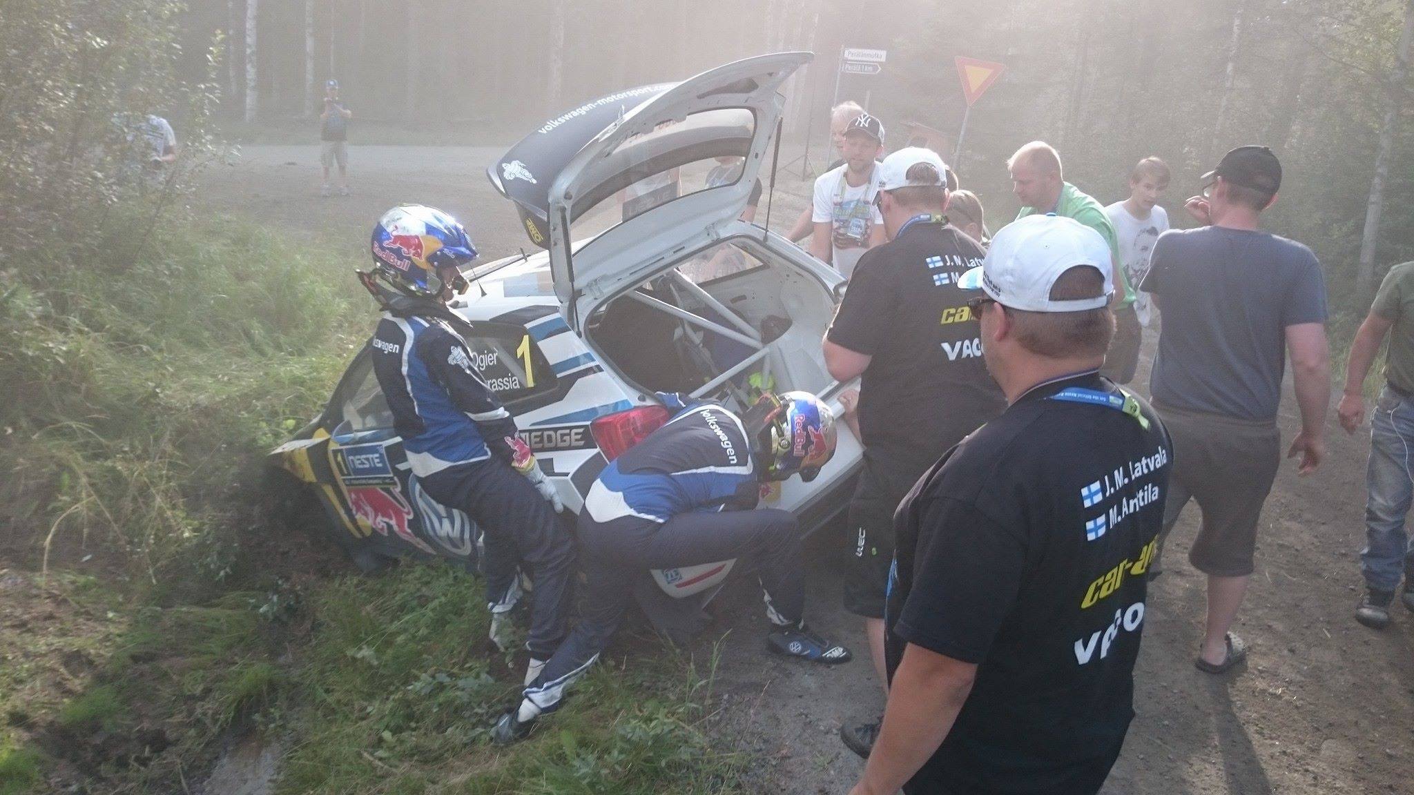 Ogier Incidente Finlandia