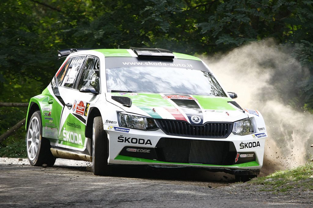 Umberto Scandola, Guido Damore (Skoda Fabia R5 #3, Car Racing)