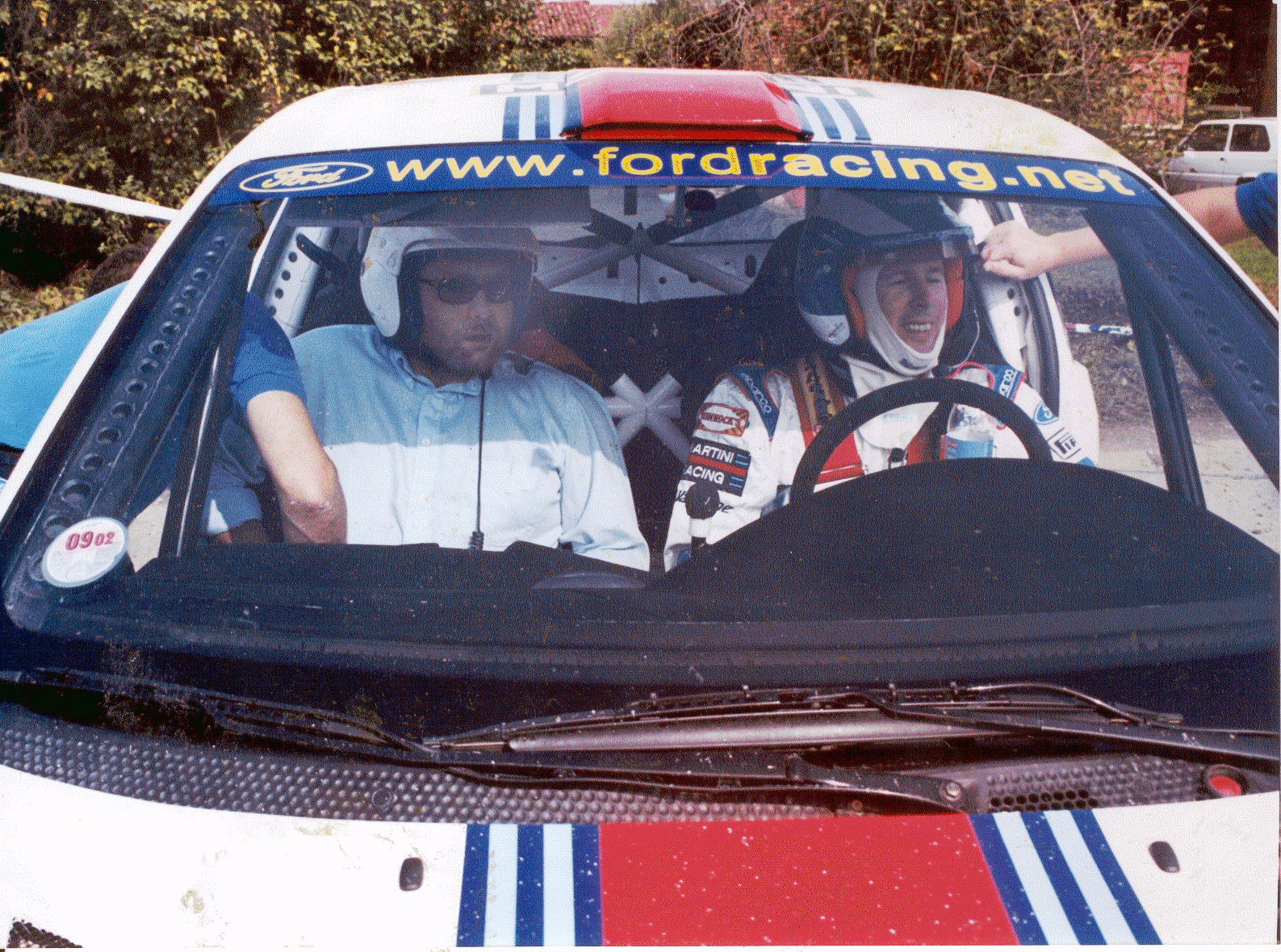 2000 Nicoli giornalista con McRae