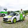 Andreas Mikkelsen e la nuova Skoda Fabia RS Rally2 debuttano al Rally Bohemia