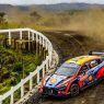 Subito Ott Tanak al Repco Rally New Zealand 2022. Sua la SS1.