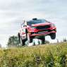Niclas Grönholm and MRF Tyres finish fourth at Rally Kitee